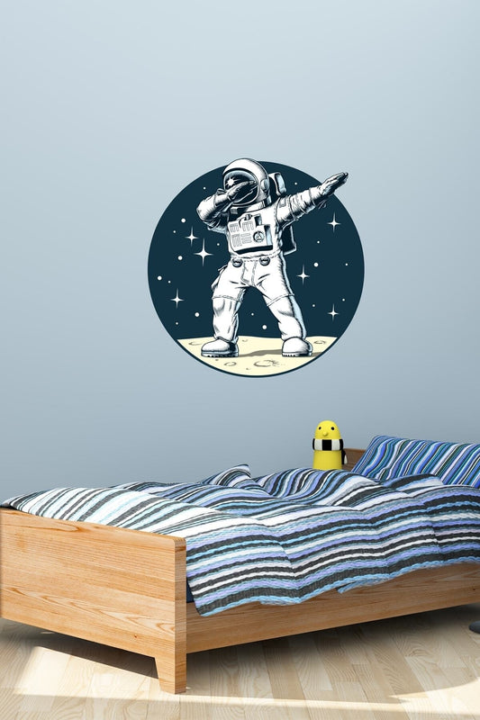 Astronot Duvar Sticker Seti