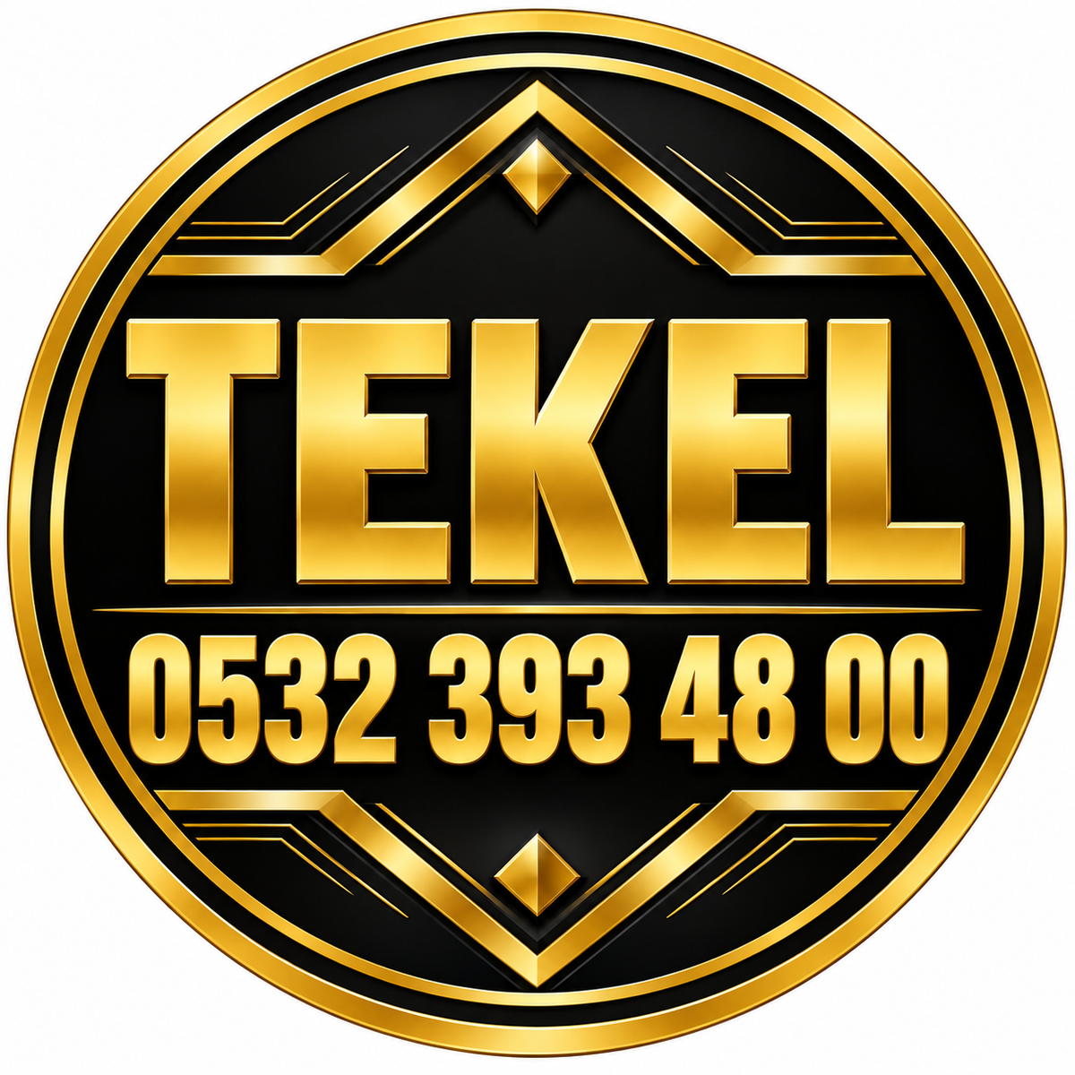 Tekel Gece Siyah Altın Magnet 5,8 cm