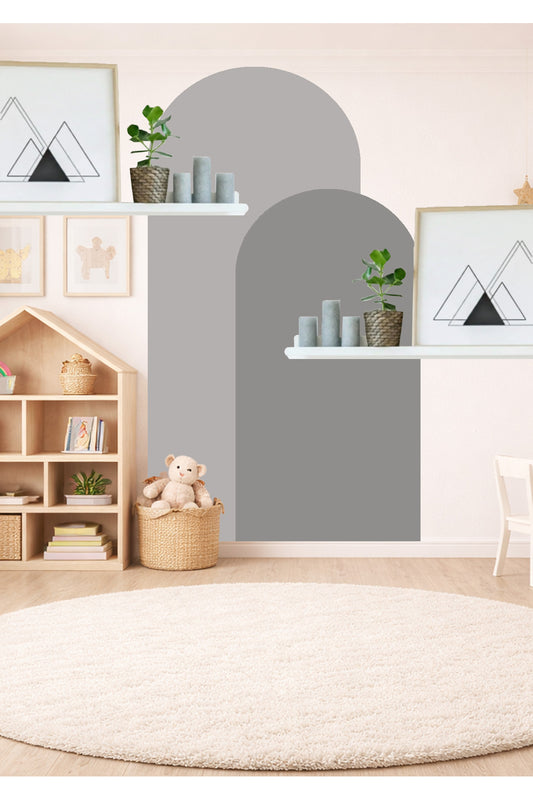 Bohem Oval 2’li Duvar Sticker - Renk-8