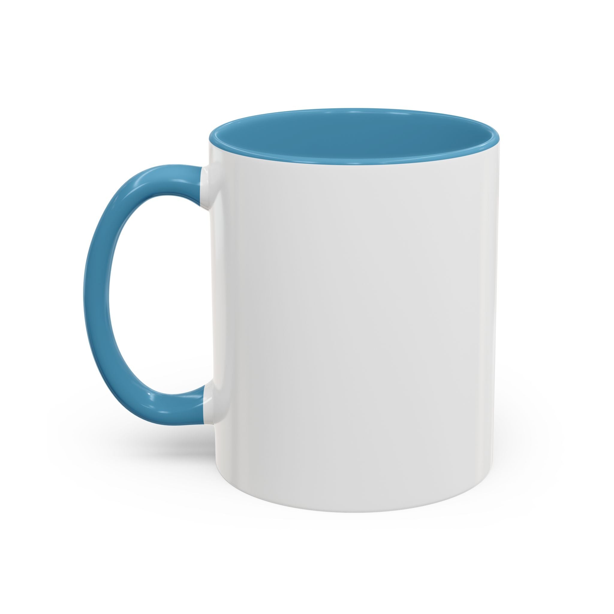 Paris Coordinates Accent Coffee Mug — City Travel Souvenir (11/15oz)