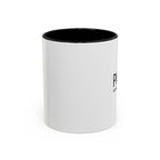 Paris Coordinates Accent Coffee Mug — City Travel Souvenir (11/15oz)