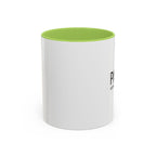 Paris Coordinates Accent Coffee Mug — City Travel Souvenir (11/15oz)