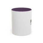 Paris Coordinates Accent Coffee Mug — City Travel Souvenir (11/15oz)