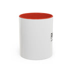 Paris Coordinates Accent Coffee Mug — City Travel Souvenir (11/15oz)