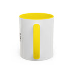 Paris Coordinates Accent Coffee Mug — City Travel Souvenir (11/15oz)
