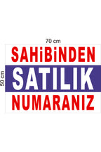 Sahibinden Satılık Branda - Afiş - Pankart Yatay Biçimde Hazırlanmış