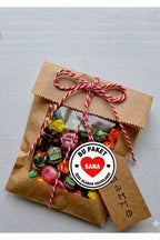 Paketleme Kutularına Özel Tasarım Etiketler 4 cm Çapında 15 Adet Sizin için sevgiyle hazırlandı