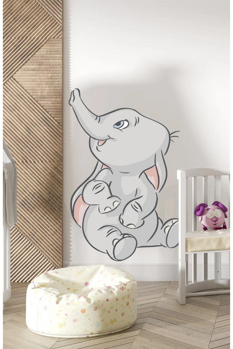 Sevimli Fil Dumbo Çocuk Odası Duvar Sticker