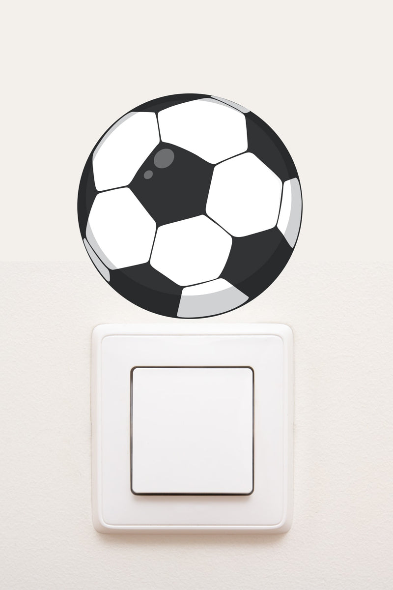 - Priz - Futbol Topu Çocuk Odası Dekoratif Priz Sticker