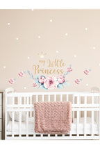Little Princess - Prenses Duvar Sticker Seti