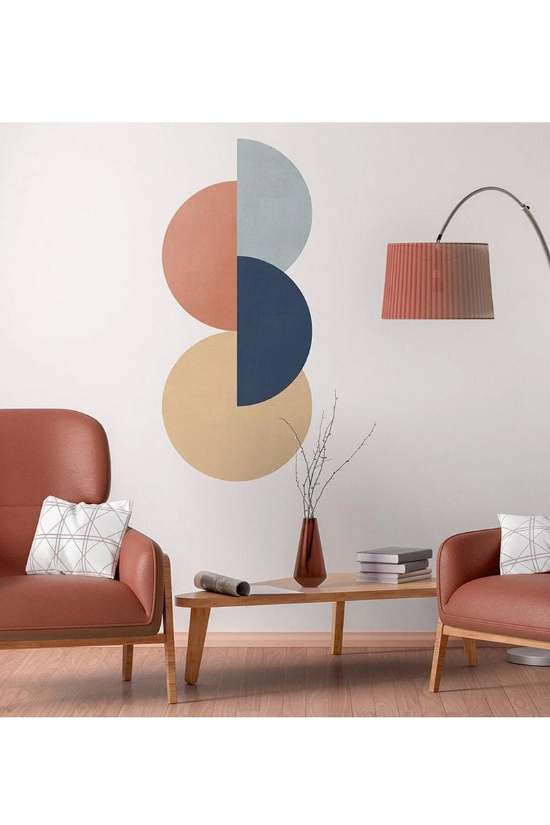 Daire Desenler Duvar Sticker