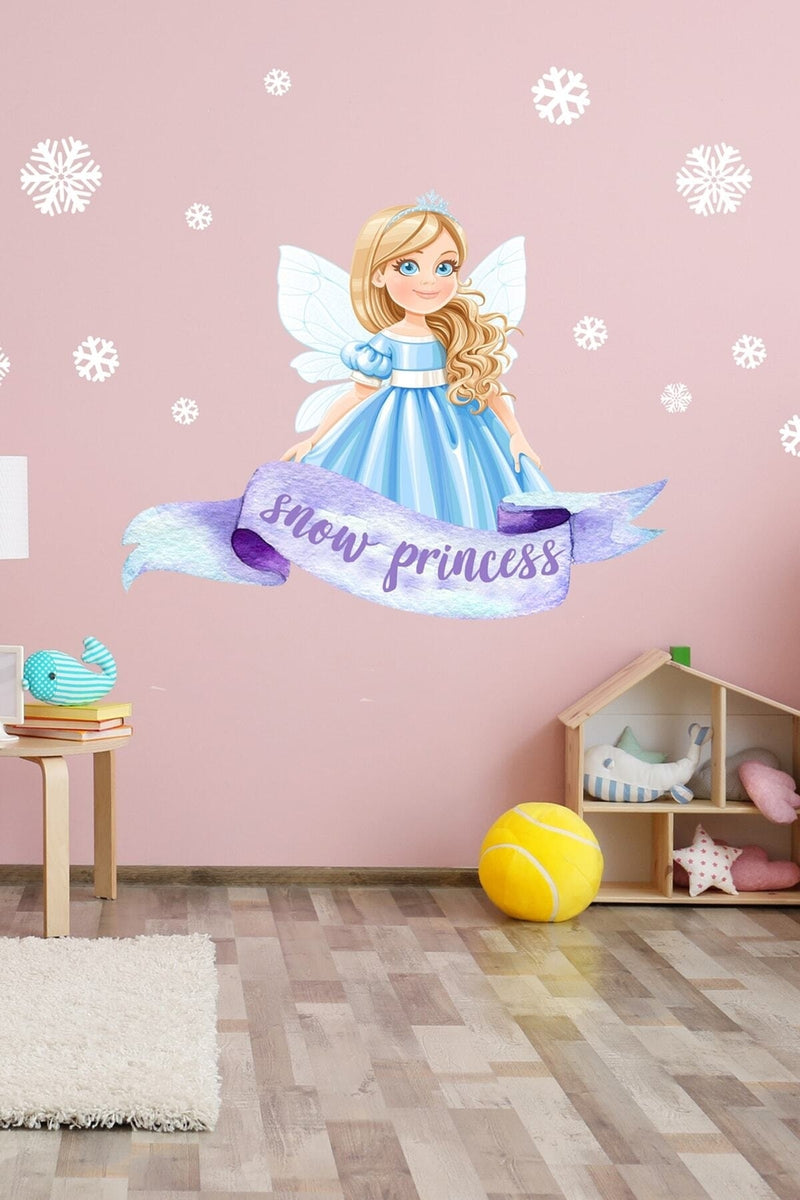 Karlar Prensesi Duvar Sticker Seti Karışık Simtasarım-63