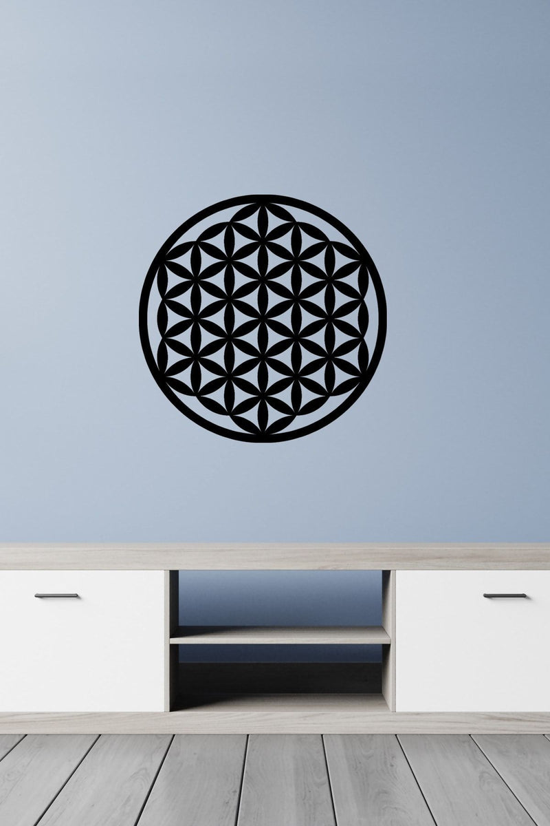 Yaşam Çiçeği Duvar Sticker Seti