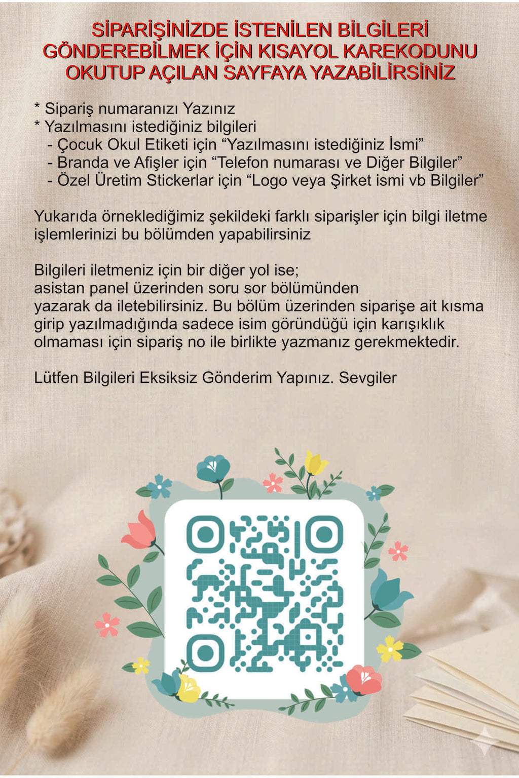 Sahibinden Satılık Branda - Afiş - Pankart Yatay Biçimde Hazırlanmış