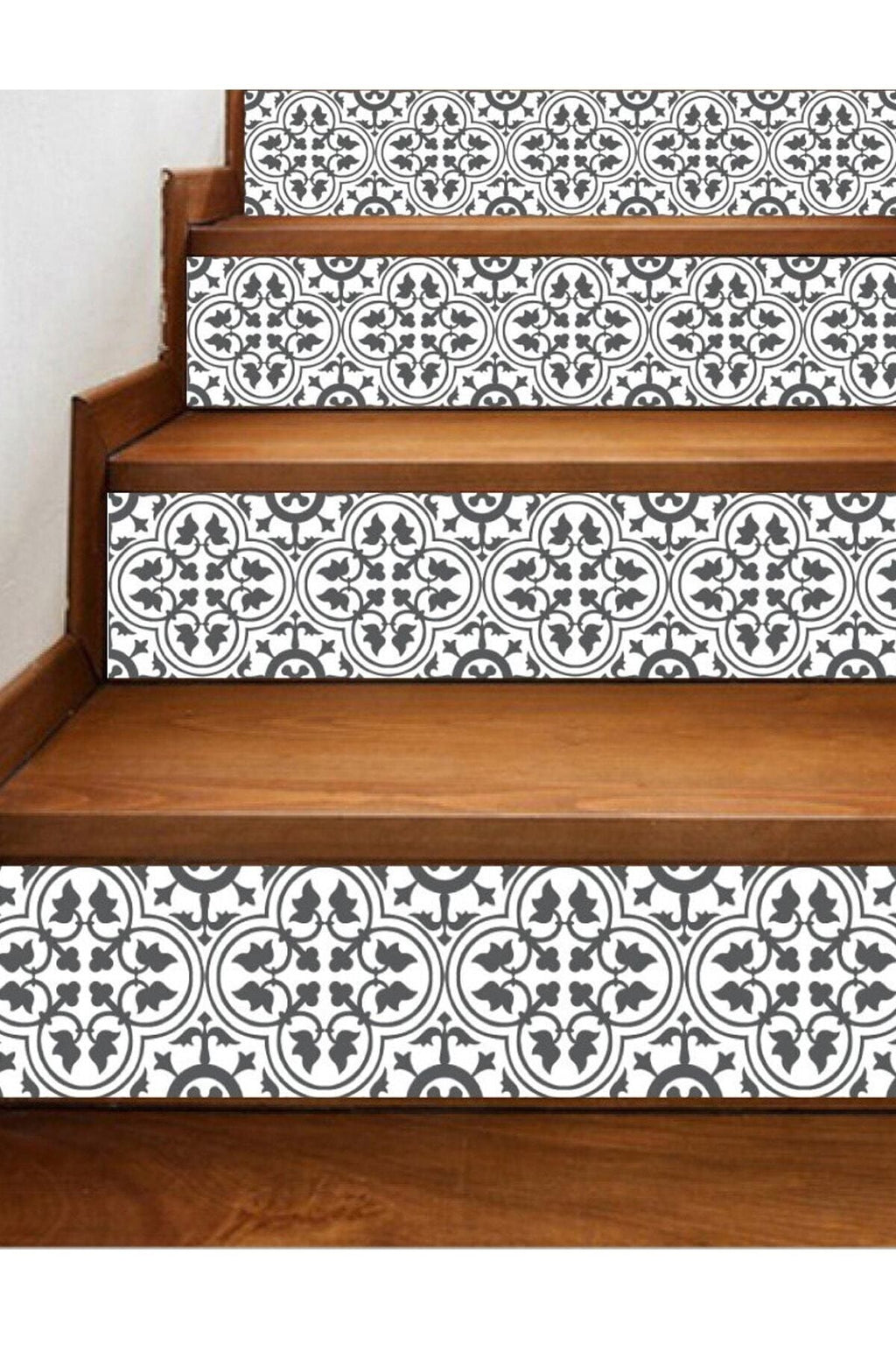 - Sim172 - Geometrik Merdiven Basamak Sticker Renkli