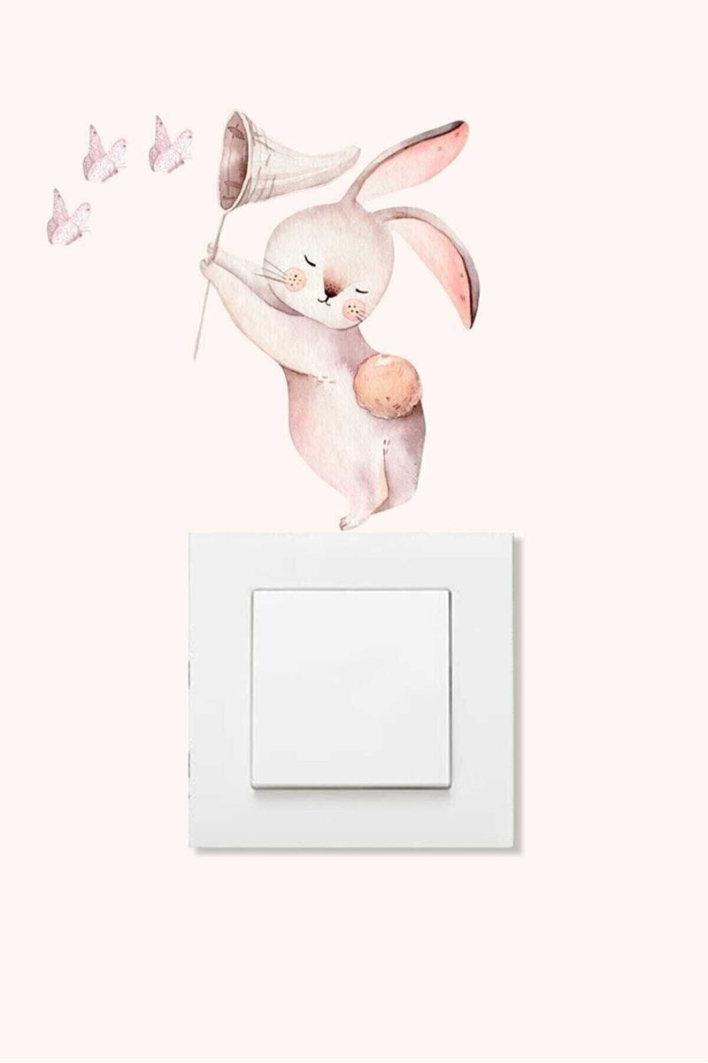 Yıldız Avcısı Tavşan Priz Sticker