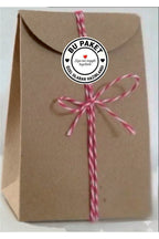 Paketleme Kutularına Özel Tasarım Etiketler 4 cm Çapında 15 Adet