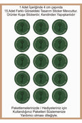 Paketlemeye özel 30 adet sticker, (farklı trend modeller ile mağazamızda kampanyalı olarak satışta)