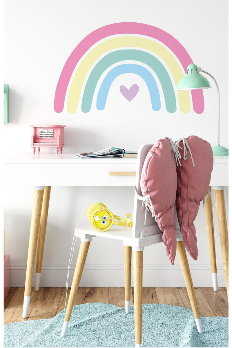 - Sim172 - Candy Color Gökkuşağı Duvar Sticker Set Renkli