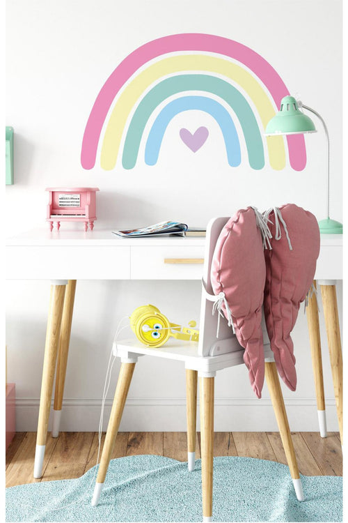 - Sim172 - Candy Color Gökkuşağı Duvar Sticker Set Renkli