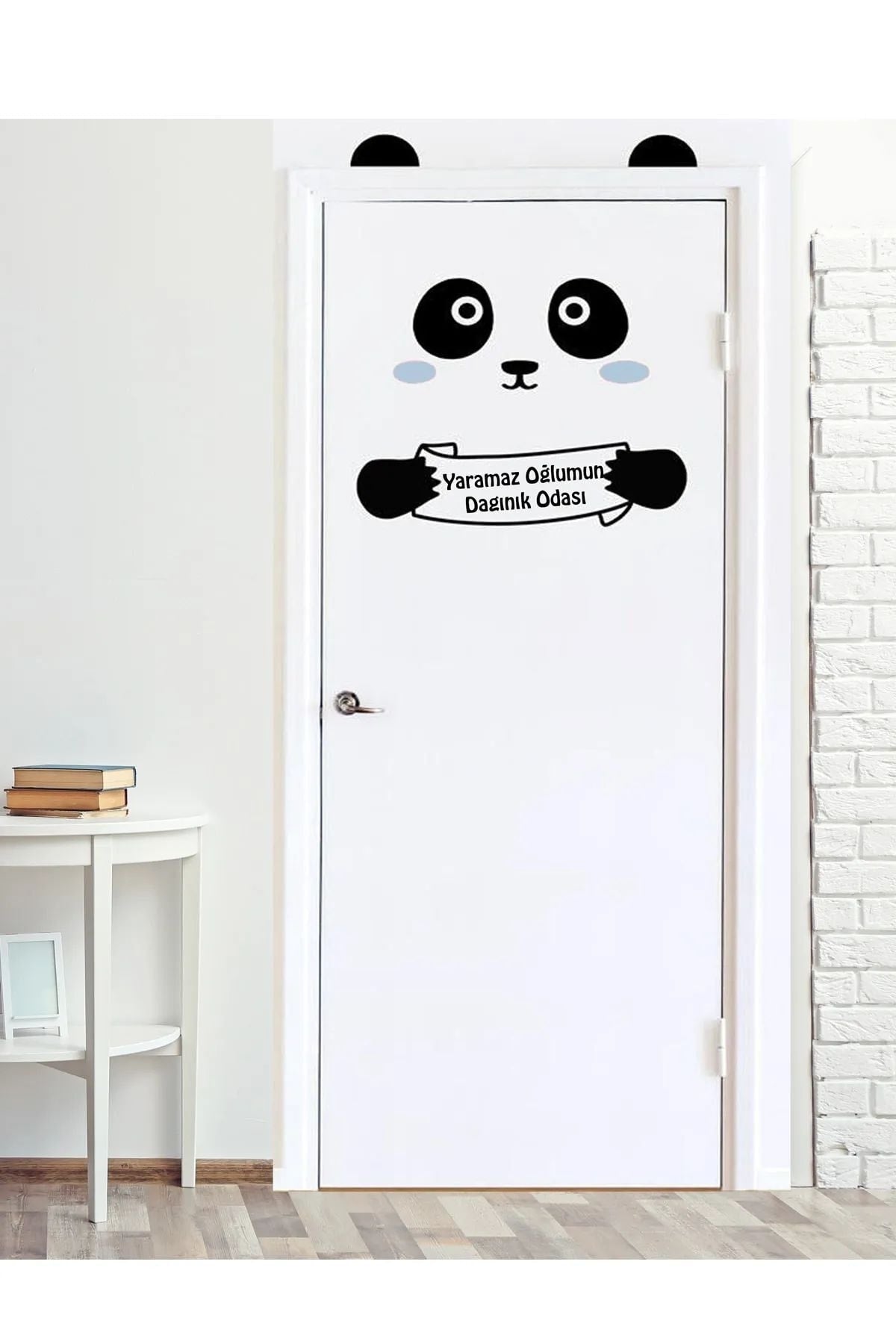 Panda Kapı Sticker