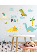 Sevimli Dinozorlar Temalı Duvar Sticker Seti Sim80