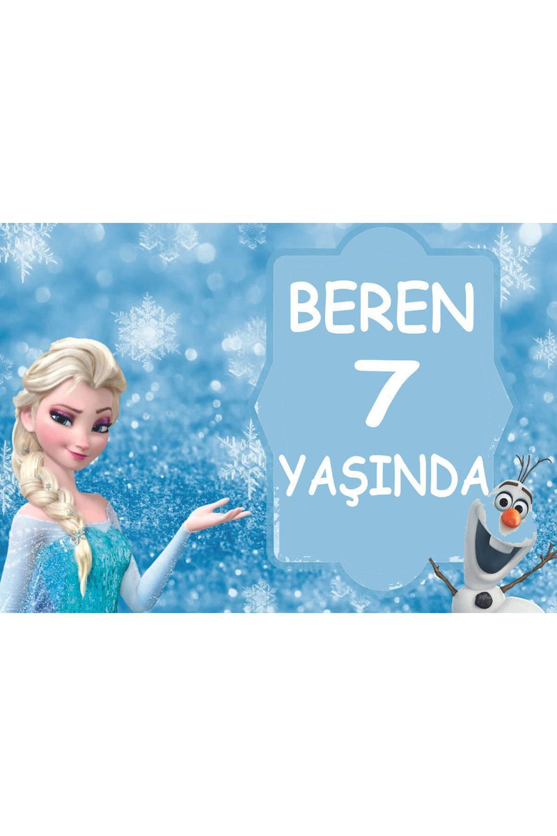 Doğum Günü Afişi 70x100 Cm Branda Afiş