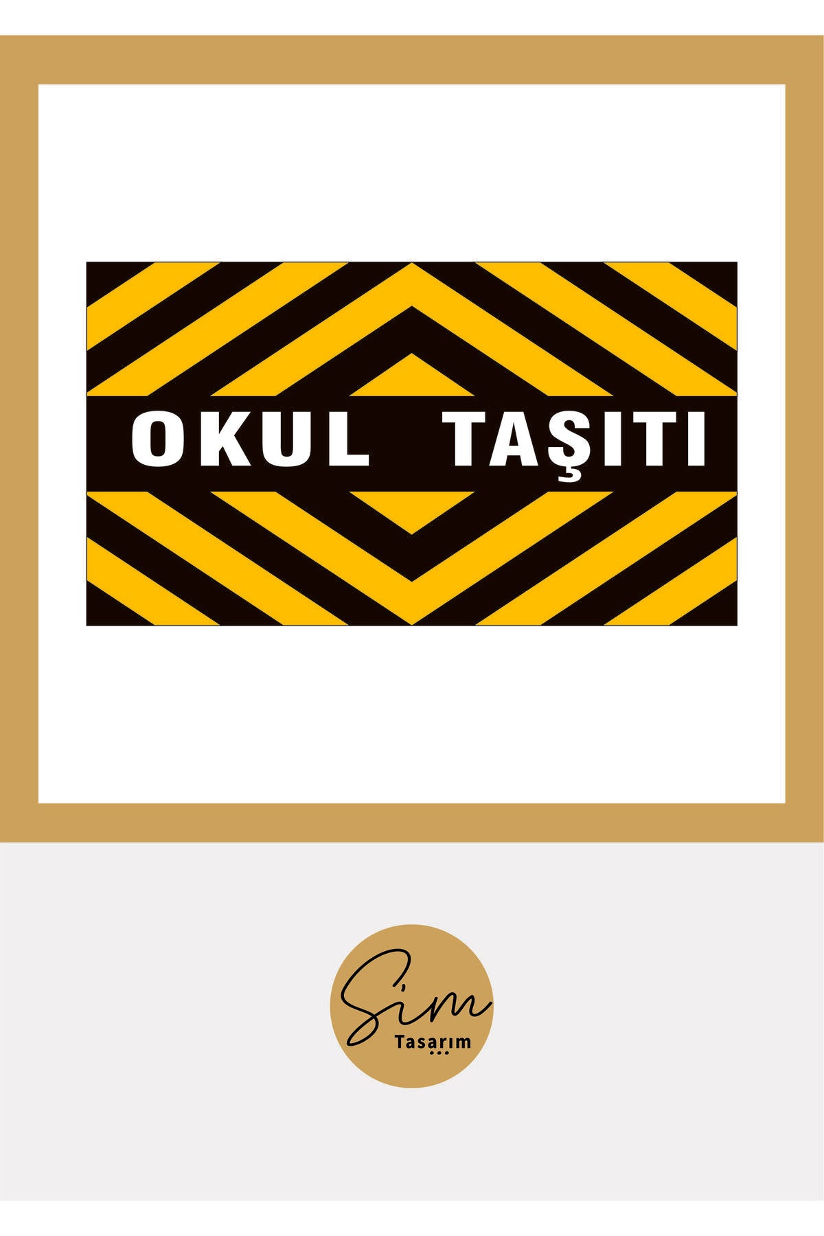Okul Taşıtı Yazısı