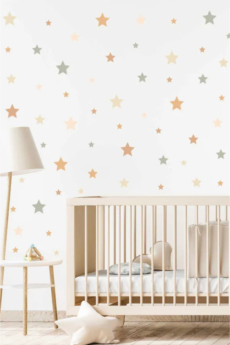 150 Adet Softy Yıldızlar Çocuk Odası Sticker Seti
