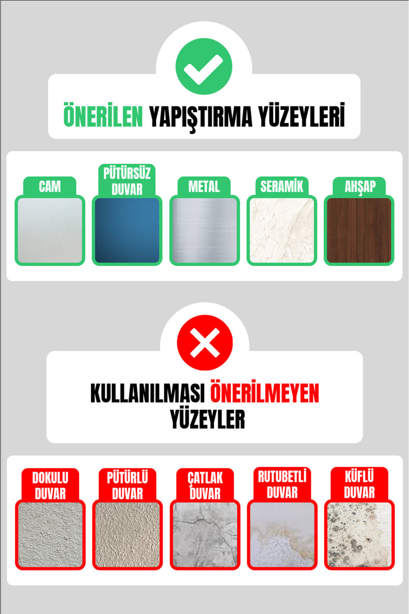 Boho Asimetrik Kalpler Çocuk Bebek Odası Duvar Sticker Seti - 195 Parça Kalp Sticker Seti