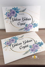 İsimli Çeyiz Etiketi - A4 Ebat- 10'lu Paket Kendinden Yapışkanlı