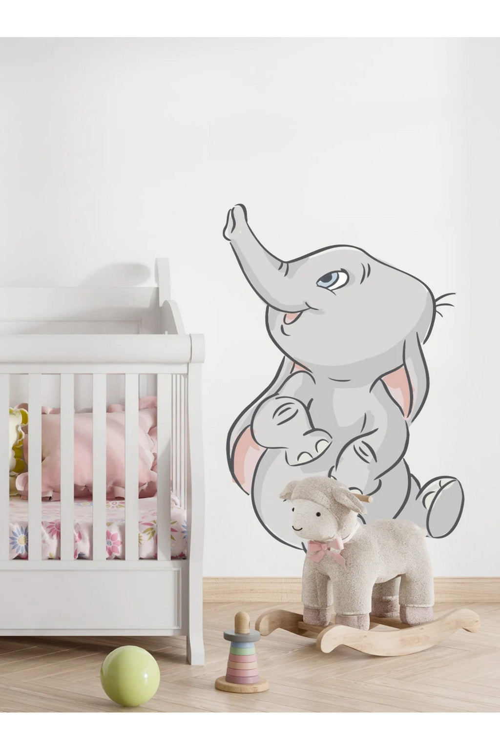 Sevimli Fil Dumbo Çocuk Odası Duvar Sticker