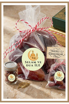 Hac ve Umre Hediyelerine Özel Paketleme Etiketi (4cm) Çıkartma Etiketi, Ambalaj Etiketi