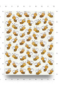 Sevimli Arılar Sticker Seti Çalışkan Arı Ödül Etiketi Bal Arısı Çıkartma Etiket Nstı0012