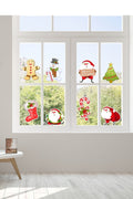 Yeni Yıl Noel Baba Merry Christmas Duvar Sticker Seti