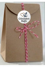 Paketleme Kutularına Özel Tasarım Etiketler 4 cm Çapında 15 Adet Sizin için sevgiyle hazırlandı