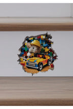 - Lego Oynayan Fare - Mini Dekoratif Sticker Çıkartma