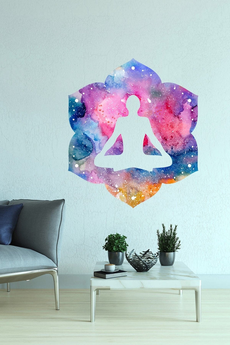 Meditasyon Yoga Duvar Sticker