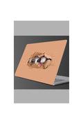 - Sim153- Laptop Sevimli Köpekcik Laptop Sticker Renkli