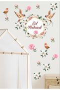 Ramazan Eid Mubarak Dekoartif Cam Duvar Sticker Seti