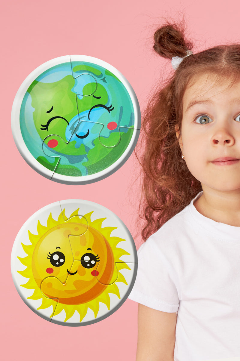 SimKids Gezegenler Temalı 2+ Yap-boz Puzzle Dikkat Geliştiren Zeka Oyunu