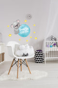 Koala Dream Big Little One Duvar Sticker Seti