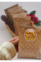 İyi Bayramlar yazılı, Paketleme Kutularına Özel Tasarım Etiketler 4 cm Çapında 15 Adet Etiket