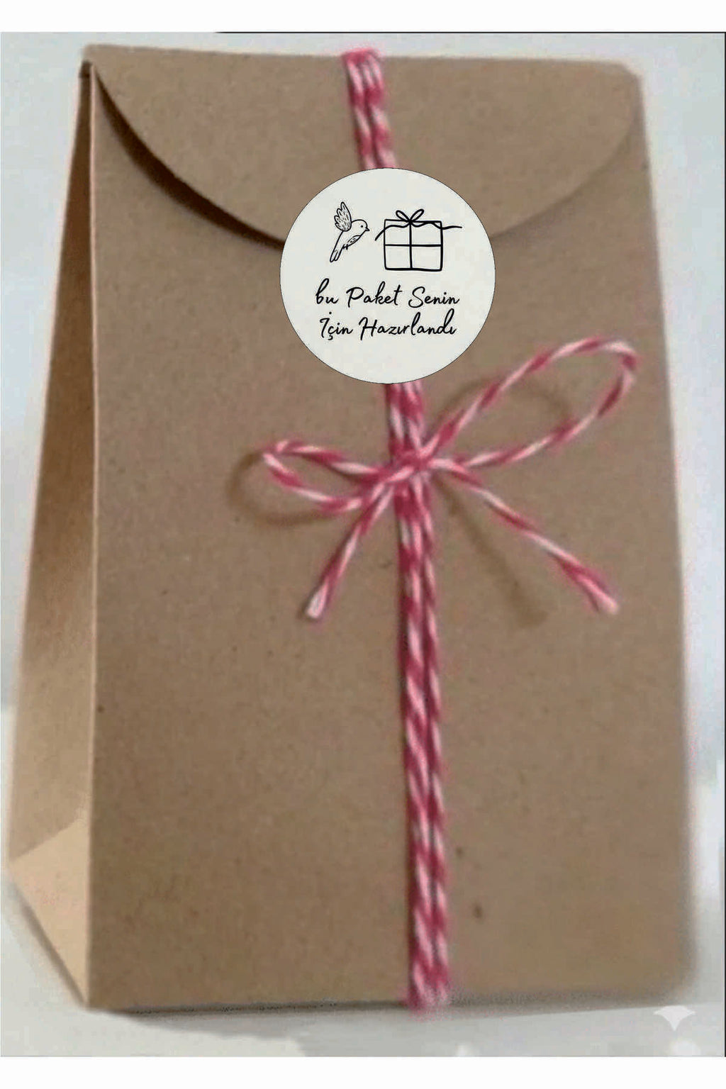 Paketlemeye özel 30 adet sticker, (farklı trend modeller ile mağazamızda kampanyalı olarak satışta)
