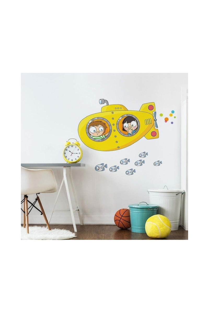 Dreamwallart Denizaltı Çocuk Odası Duvar Sticker Renkli