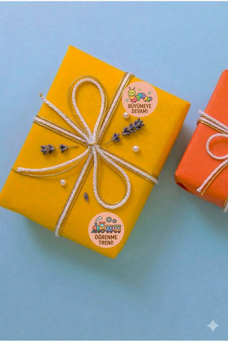 Ödev ve Paketlemeriniz için Etiketler , Öğretmenler için Harika Sticker Setleri 4 CM 60 ADET