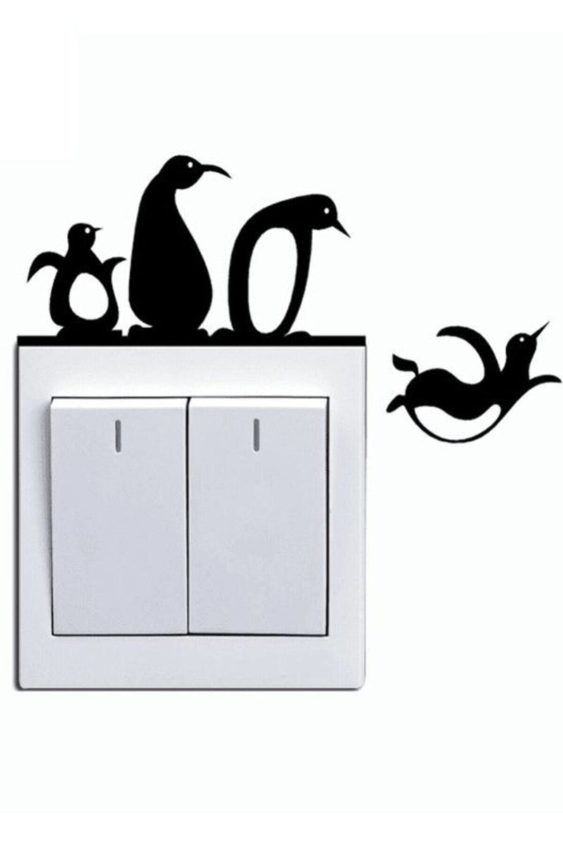 Penguenler Priz Sticker