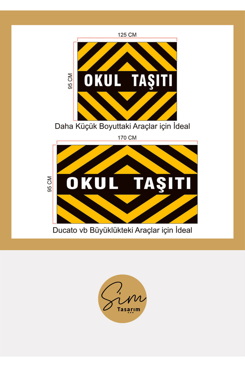 Okul Taşıtı Yazısı