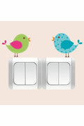 Dreamwallart Renkli Kuşlar Priz Sticker Renkli
