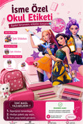Kpop Okul Etiketi Kalem Defter Etiketi Özel İsim Yazılabilen Etiket 286 Adet İsim Etiketi